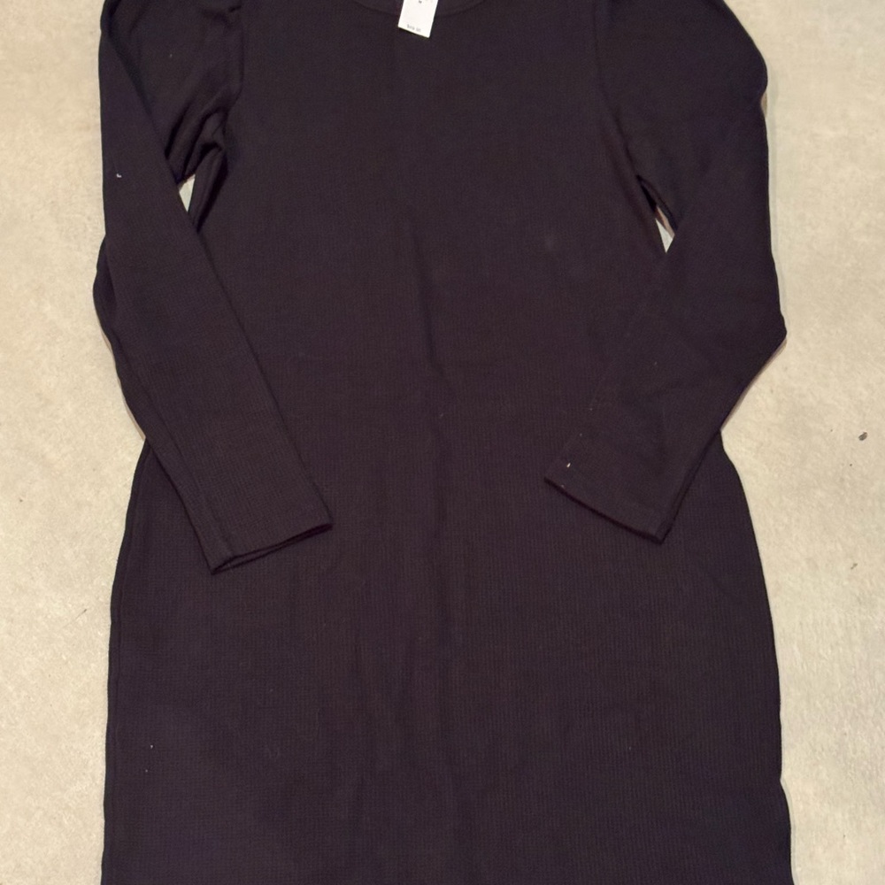 GAP Classic Black Long Sleeve Dress